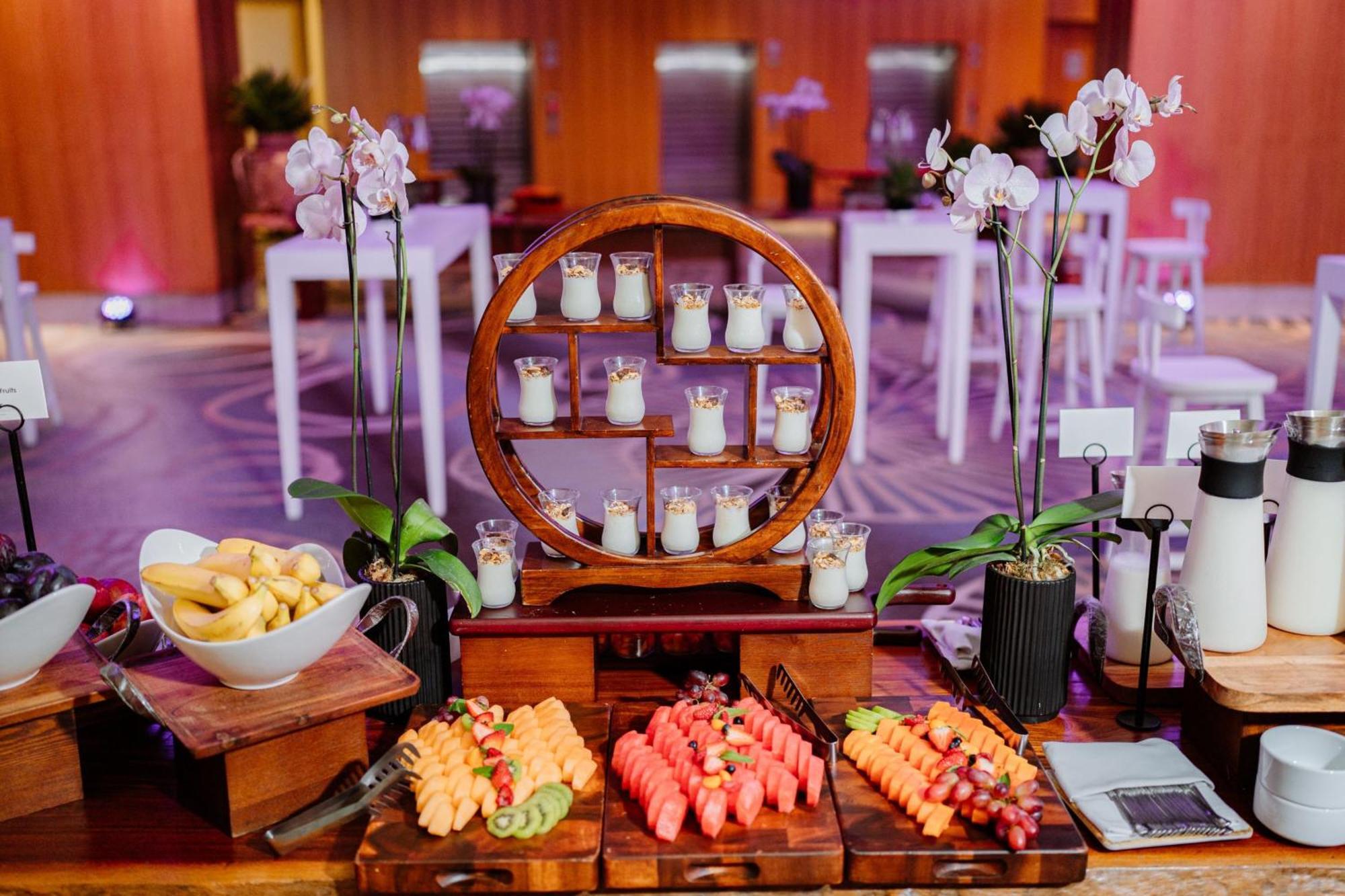 Jw Marriott Panama Otel Dış mekan fotoğraf A dessert buffet
